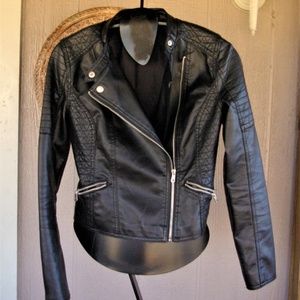Cool Black Vinyl Jacket